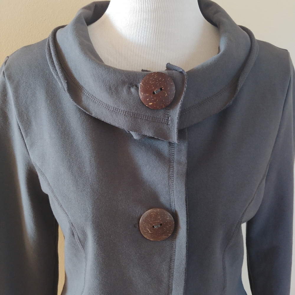 Neon Buddha charcoal lightweight jacket, S to M